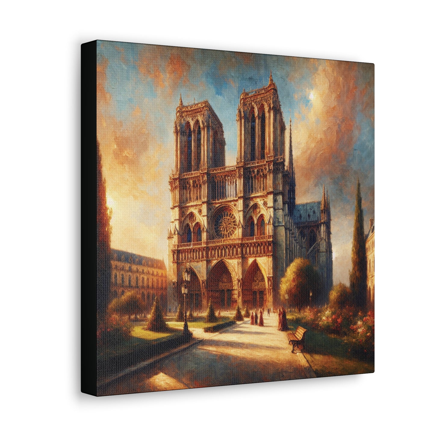 Gothic Cathedral Canvas Gallery Wrap