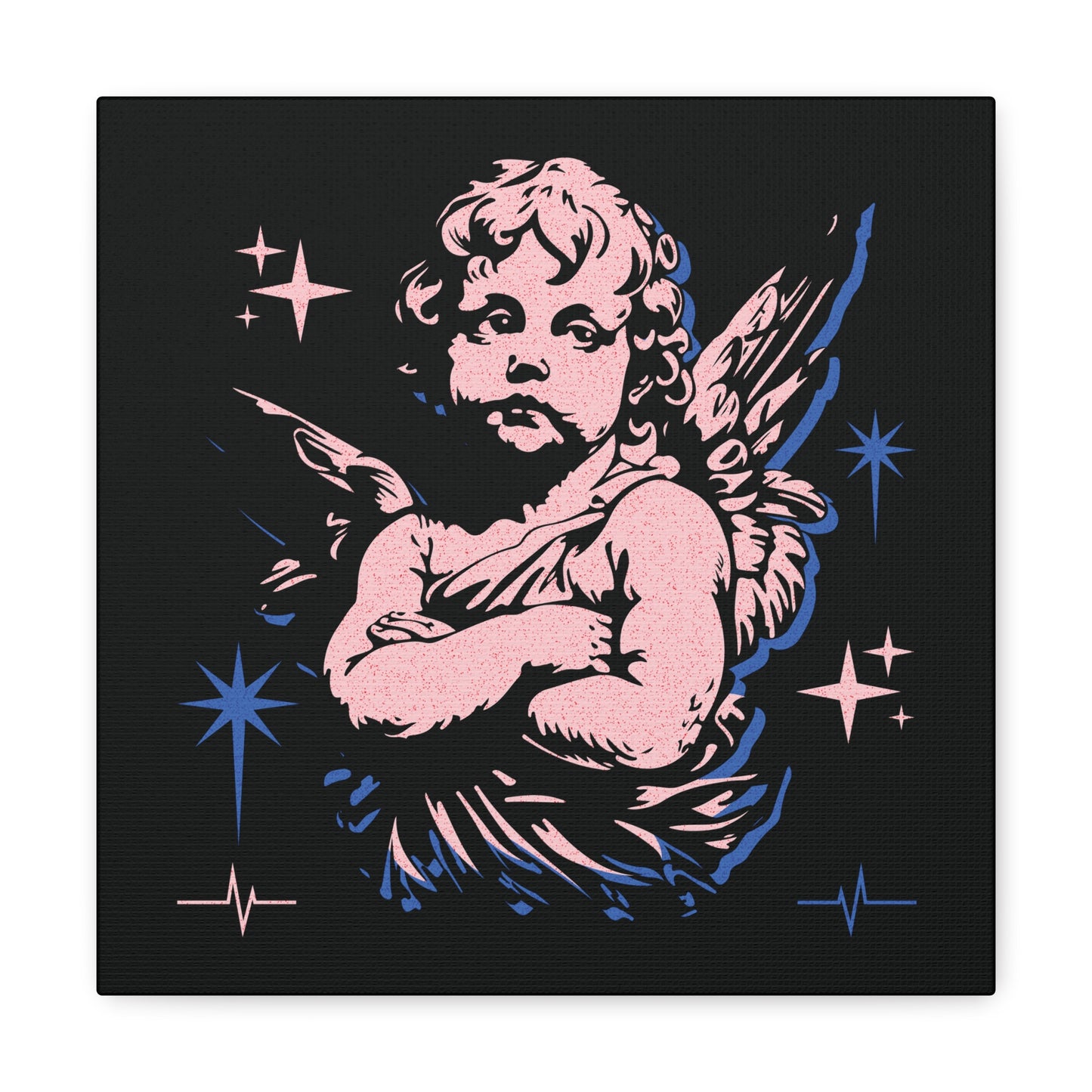 I Don't Care Canvas Gallery Wrap