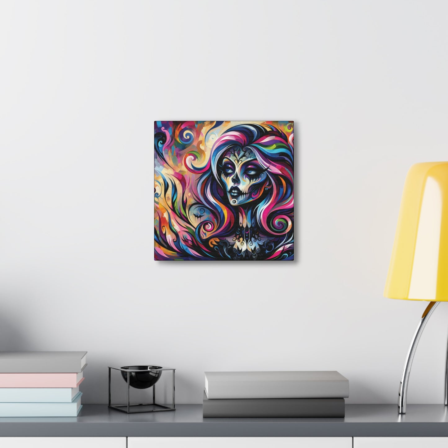 Lady of the Day of the Dead Canvas Gallery Wrap