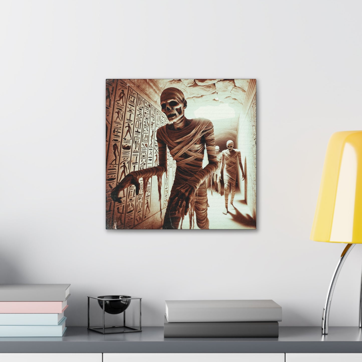 Mummy Horde Canvas Gallery Wrap
