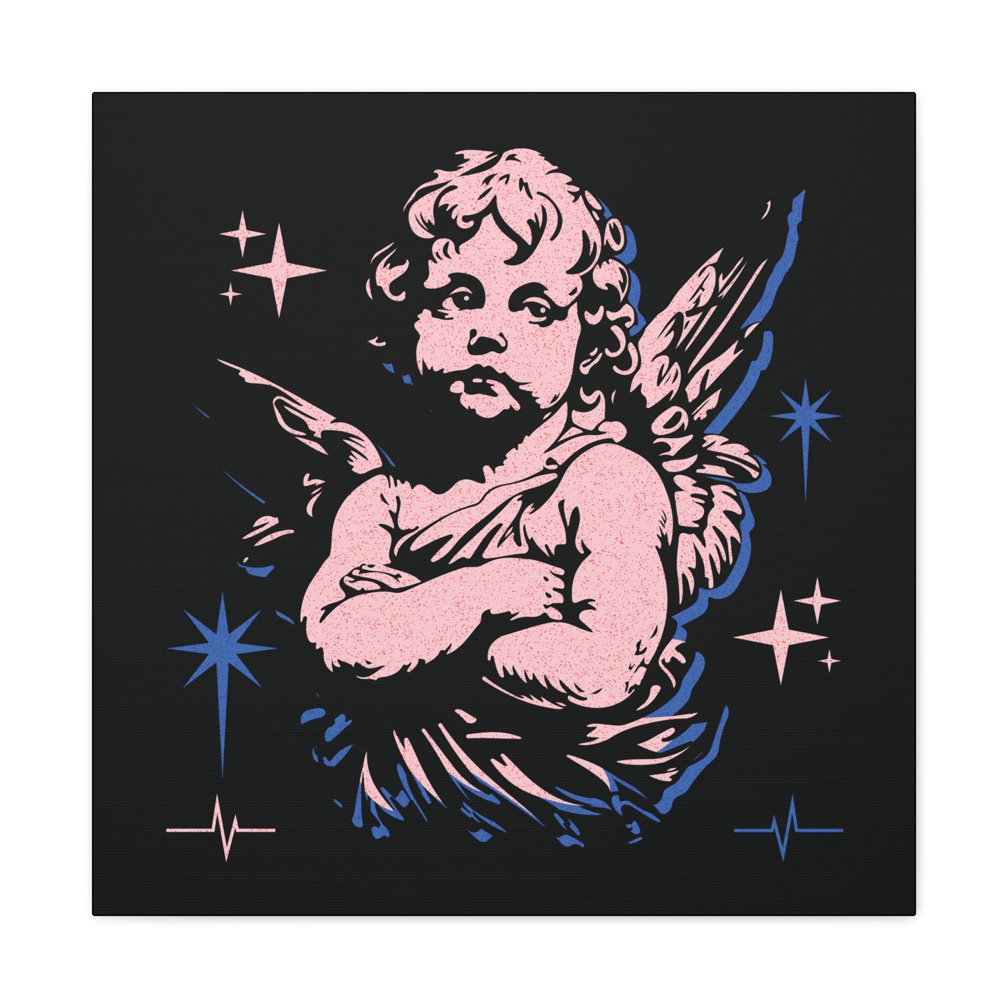 I Don't Care Canvas Gallery Wrap