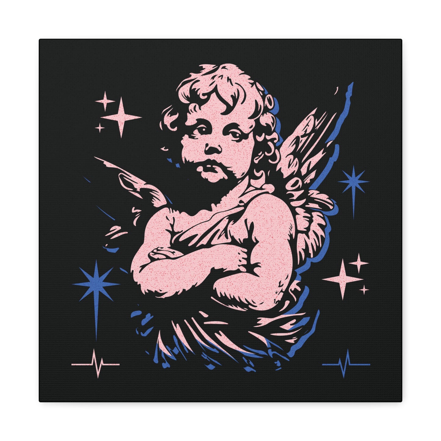 I Don't Care Canvas Gallery Wrap