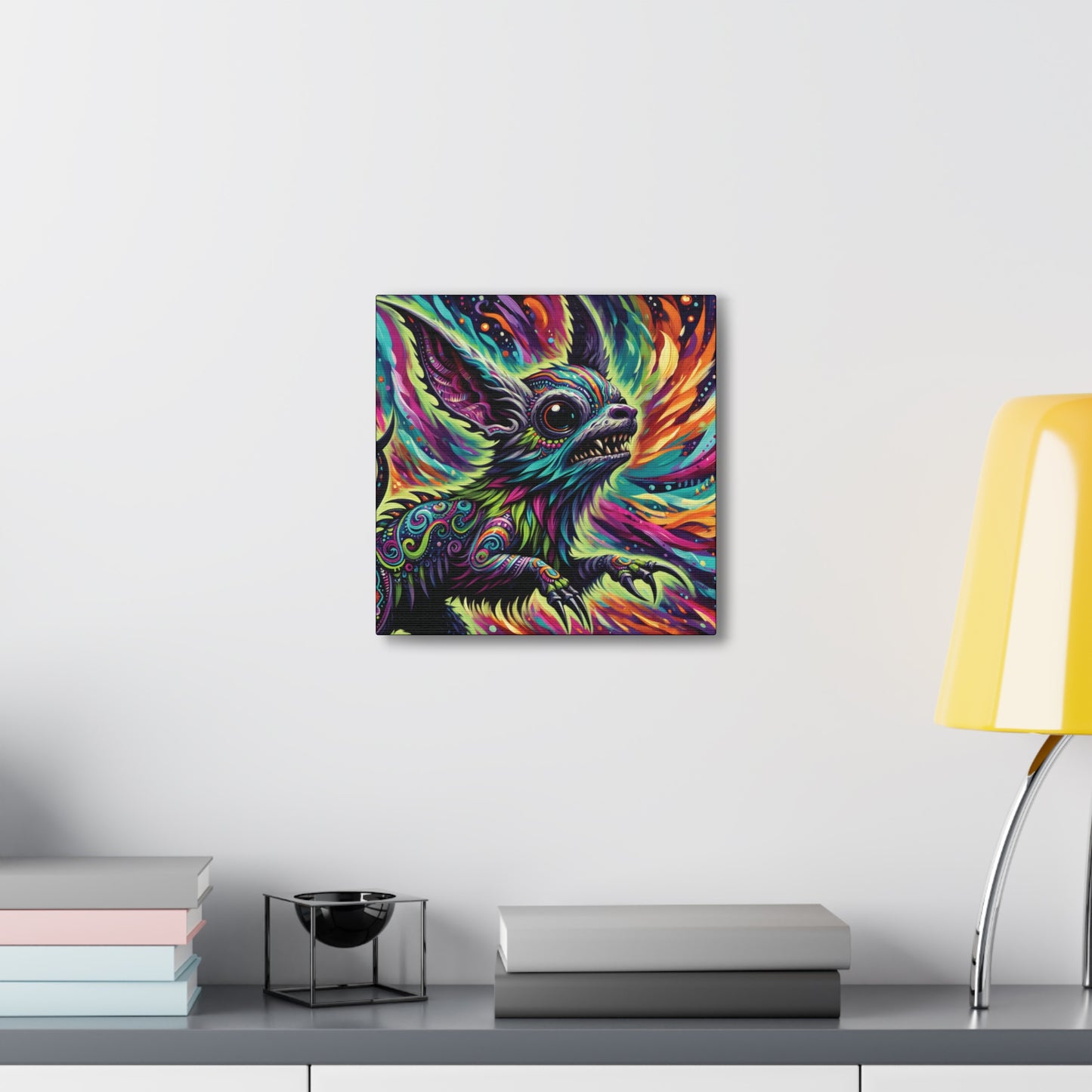 Psychedelic Chihuahua Canvas Gallery Wrap