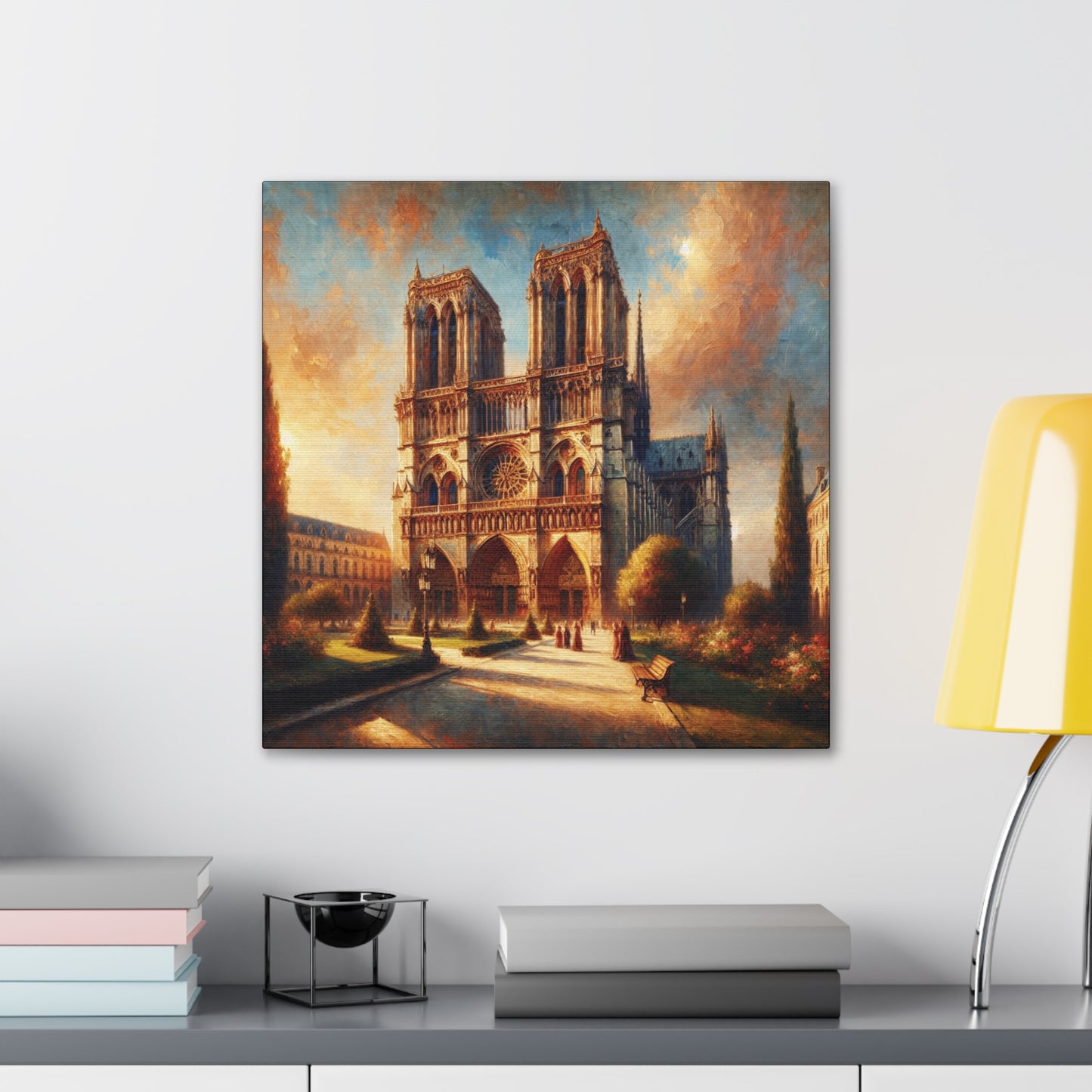 Gothic Cathedral Canvas Gallery Wrap