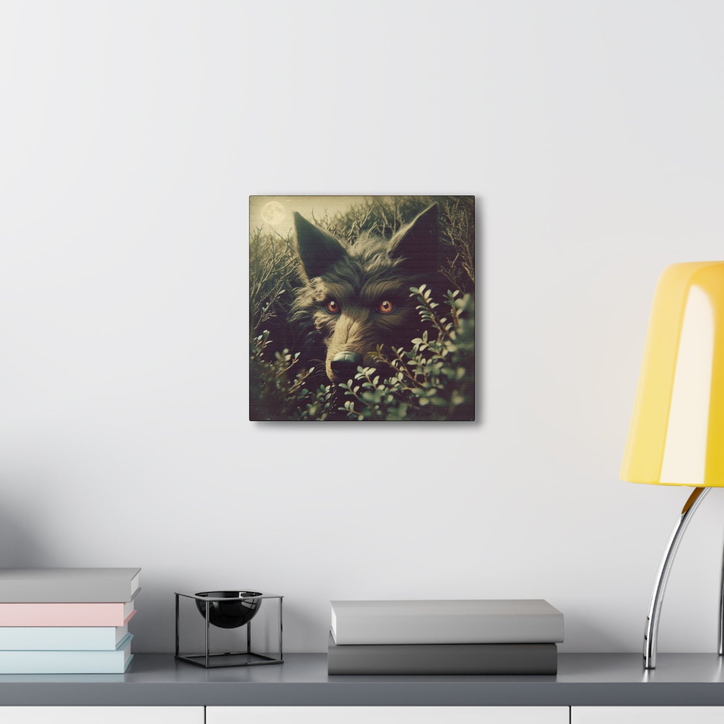 Stalking Werewolf Canvas Gallery Wrap