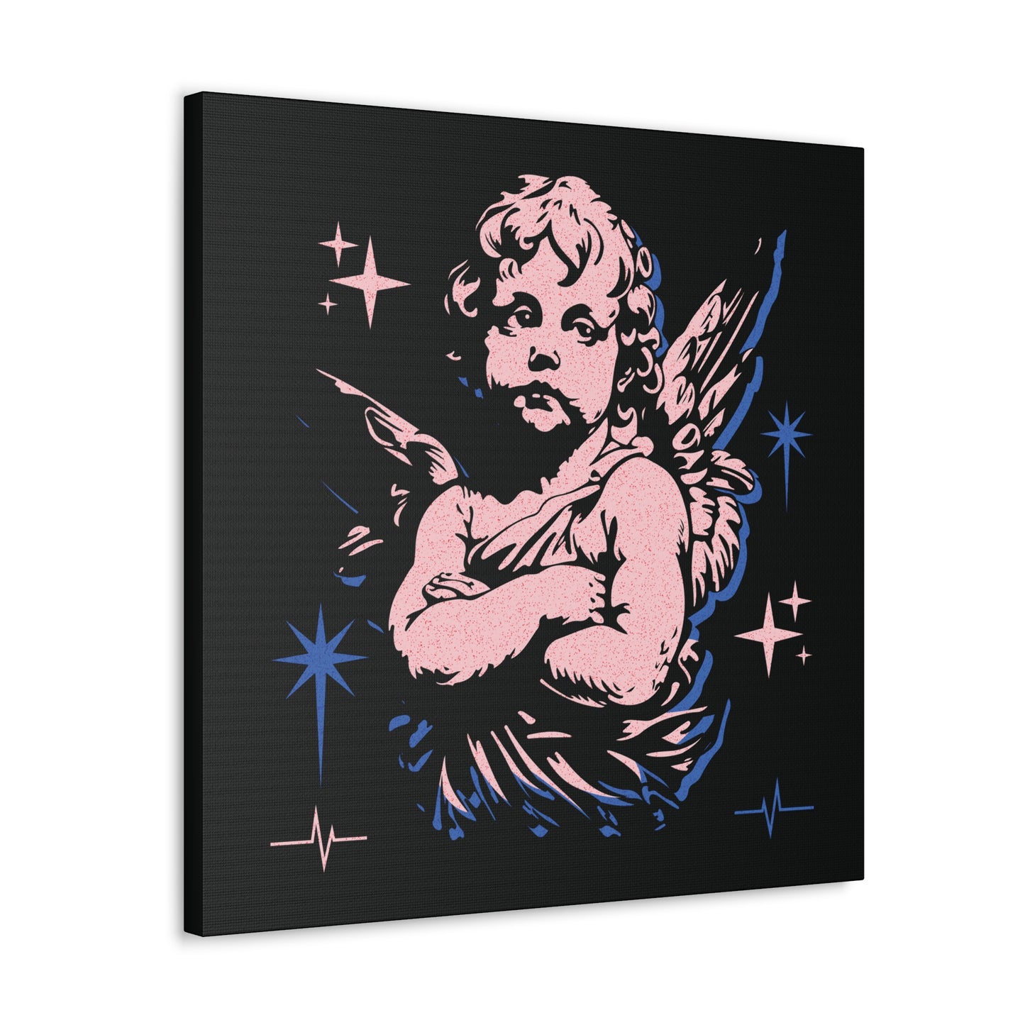 I Don't Care Canvas Gallery Wrap