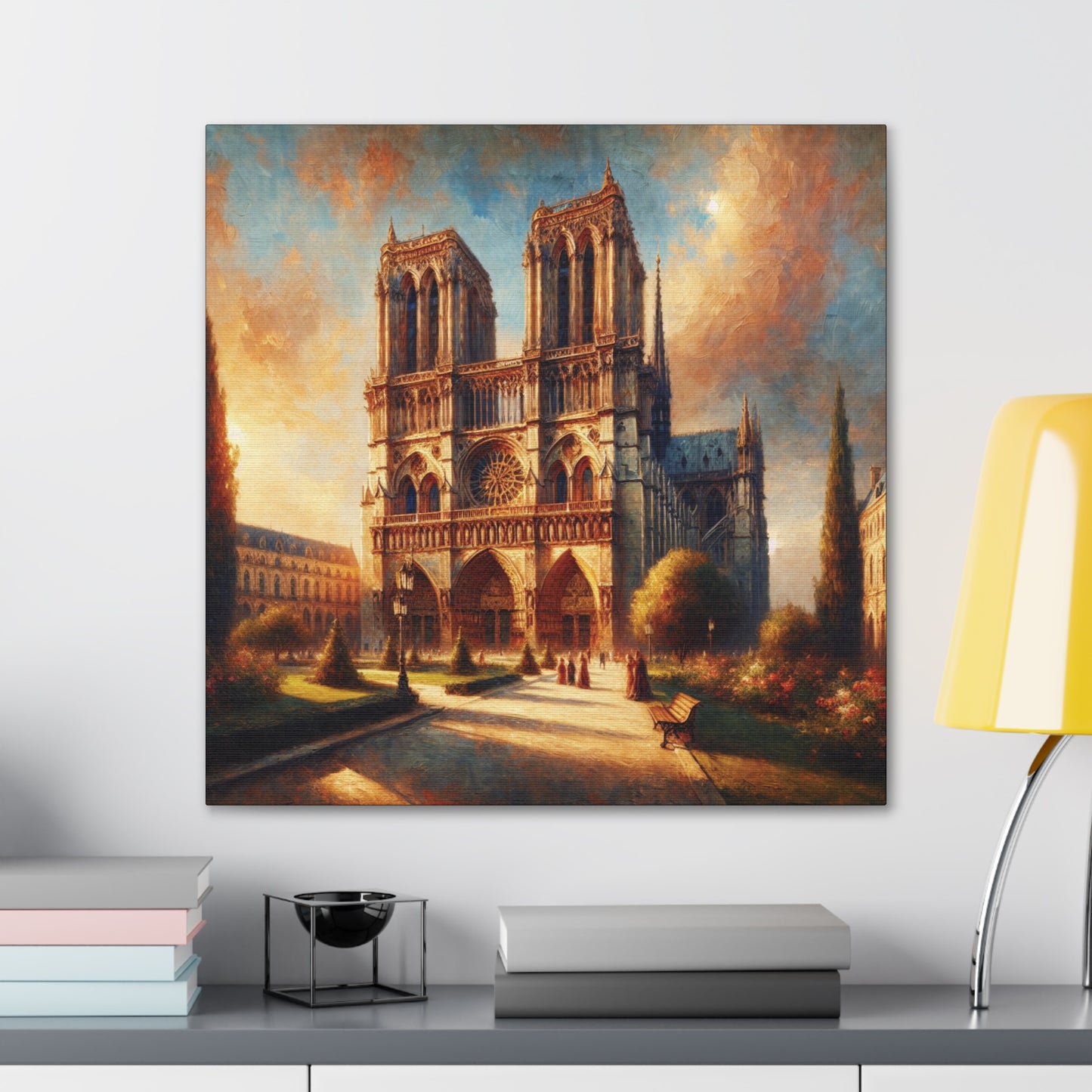 Gothic Cathedral Canvas Gallery Wrap