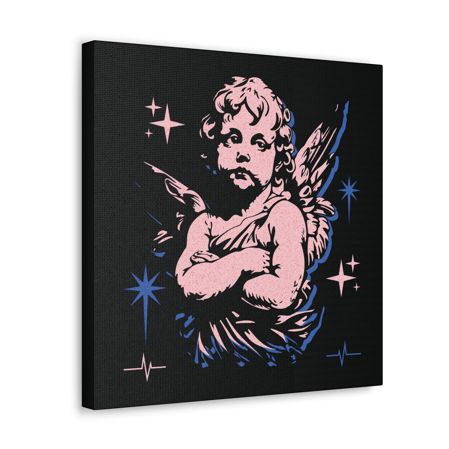 I Don't Care Canvas Gallery Wrap