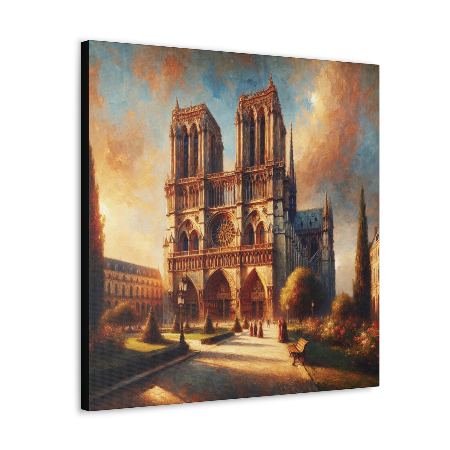 Gothic Cathedral Canvas Gallery Wrap