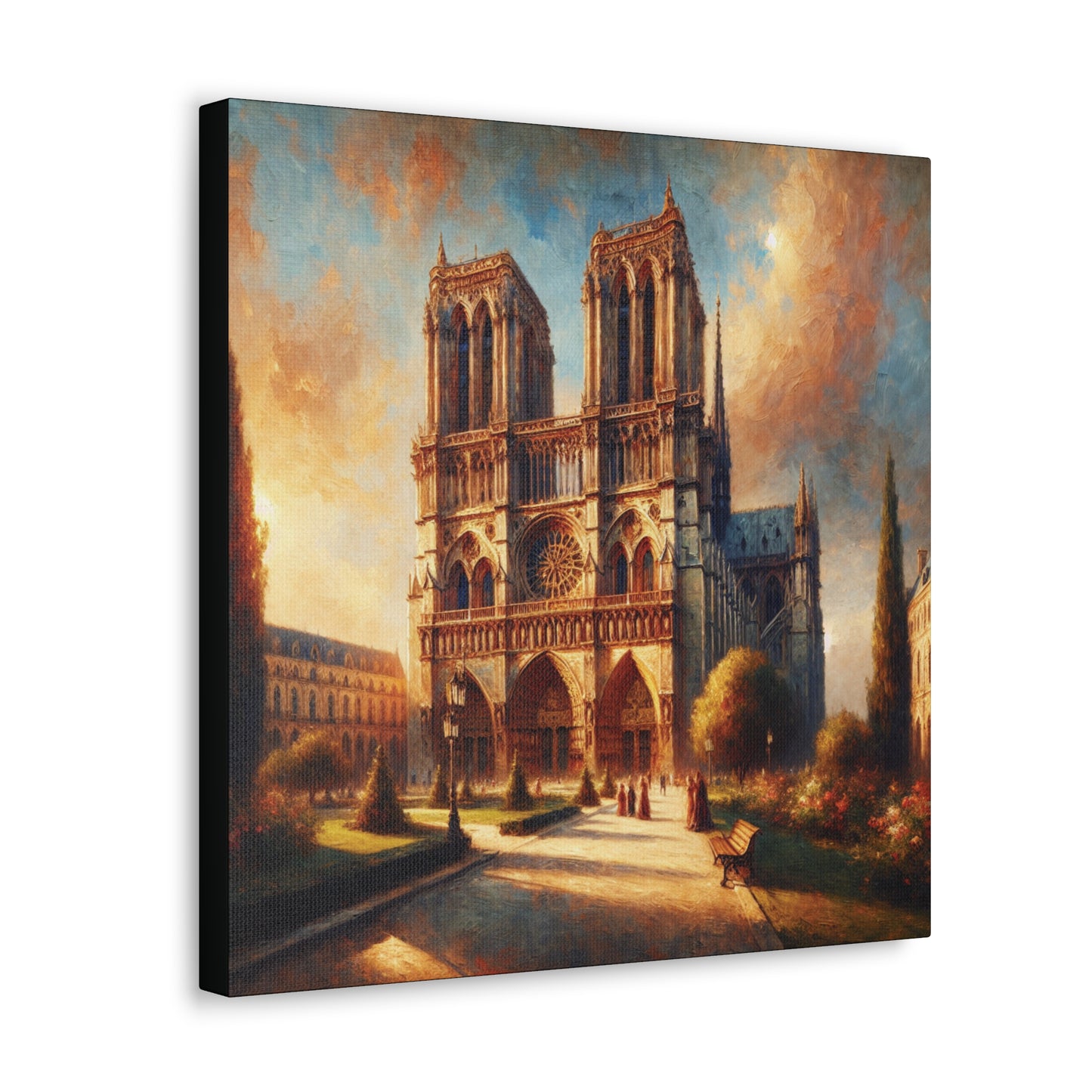 Gothic Cathedral Canvas Gallery Wrap