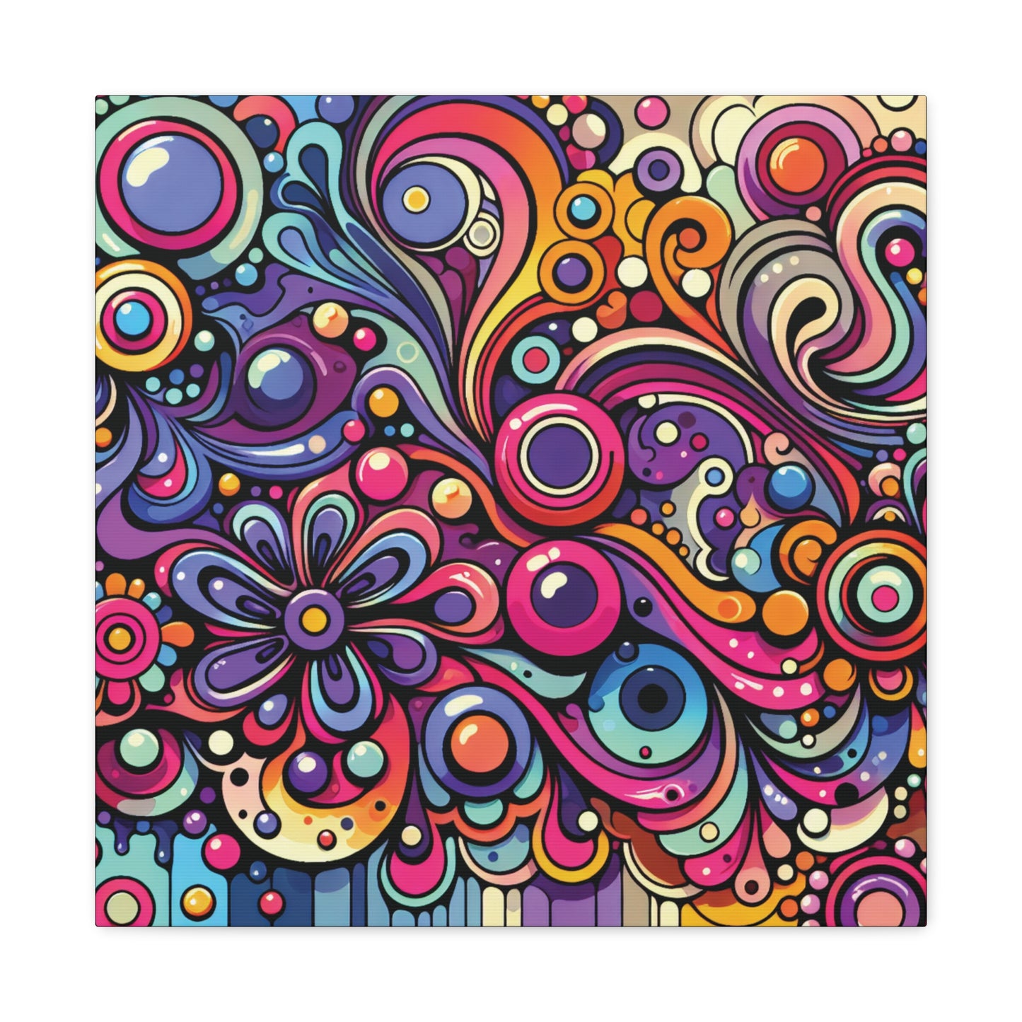 Bubbly Personality Canvas Gallery Wrap