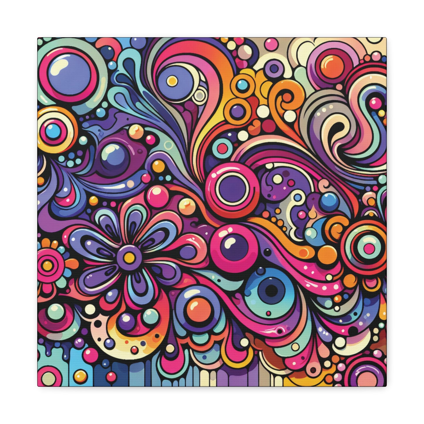 Bubbly Personality Canvas Gallery Wrap