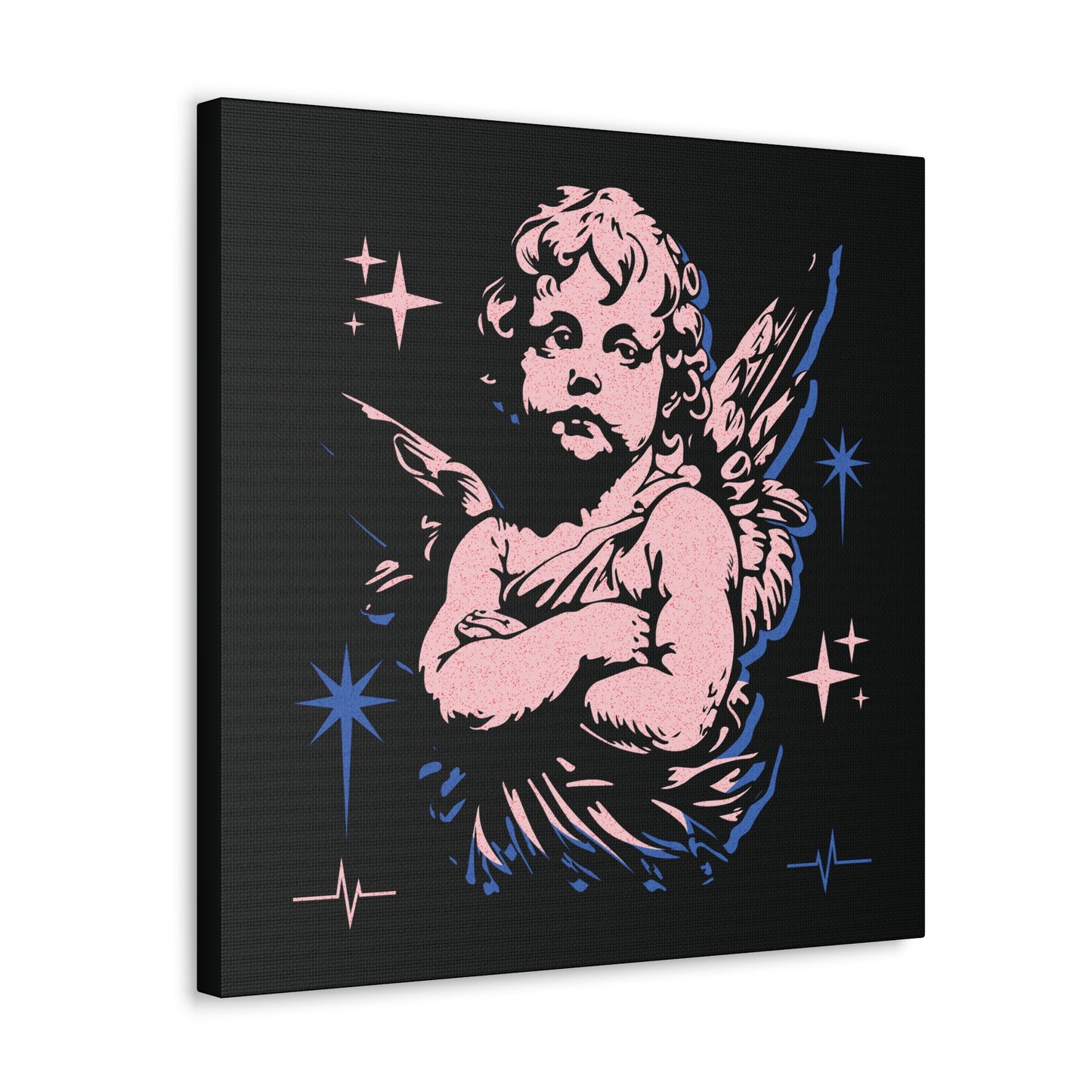 I Don't Care Canvas Gallery Wrap