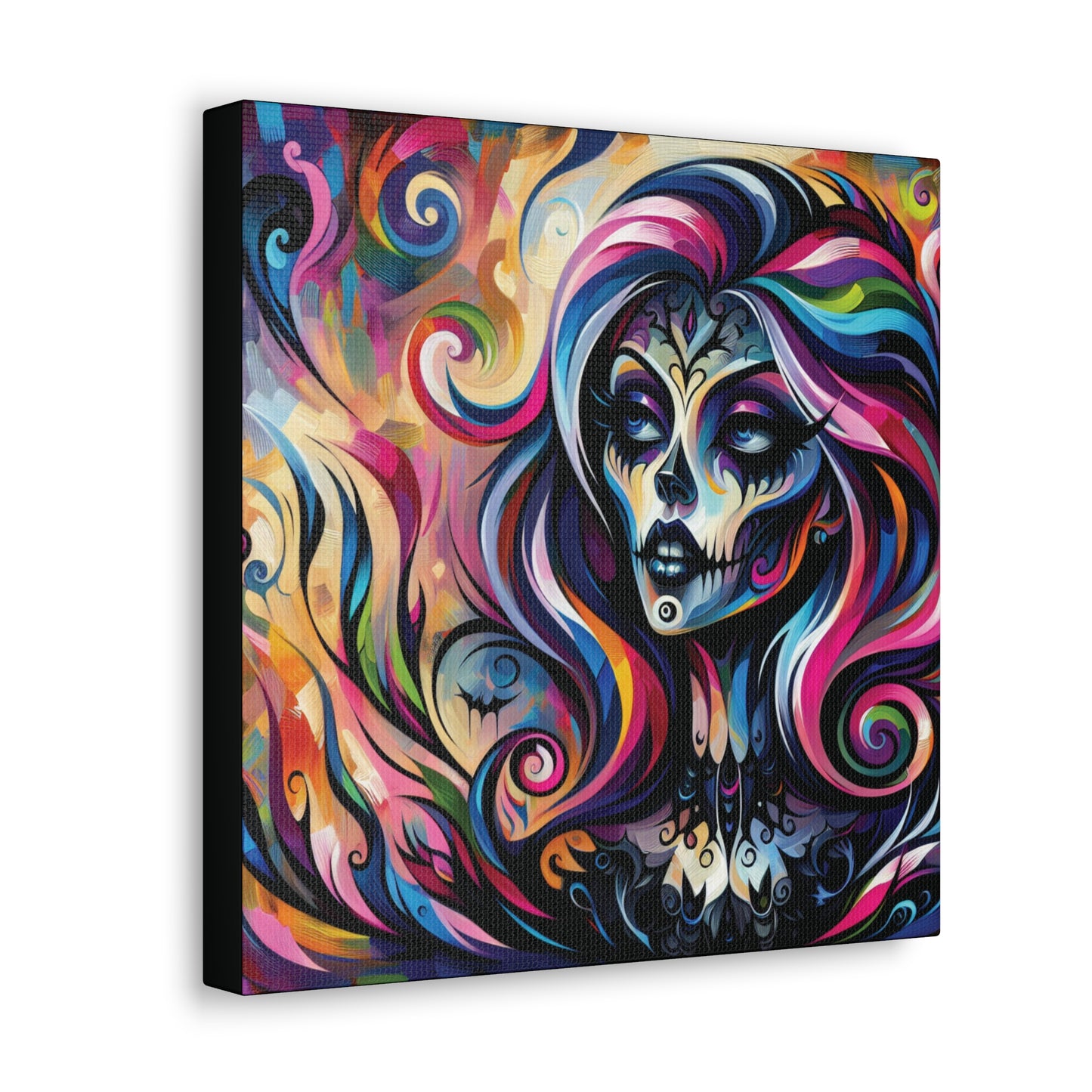 Lady of the Day of the Dead Canvas Gallery Wrap