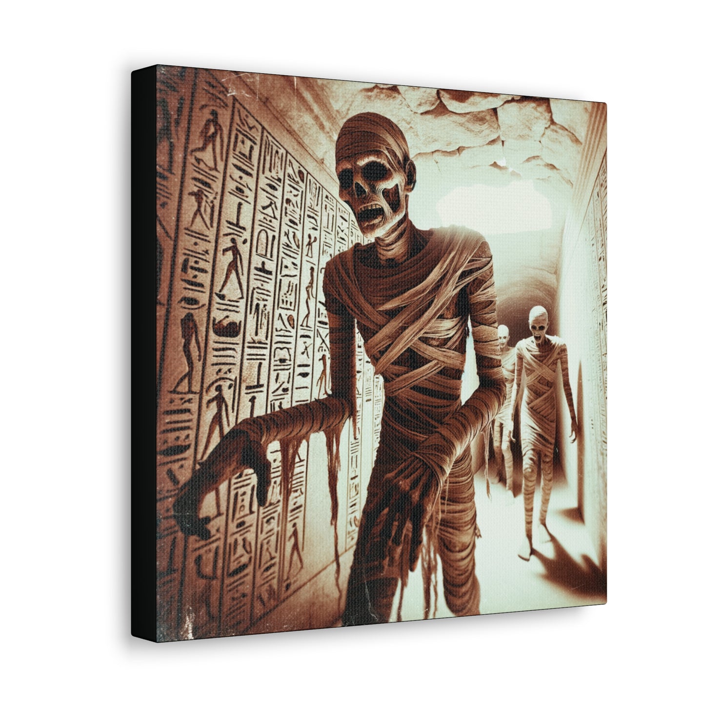 Mummy Horde Canvas Gallery Wrap