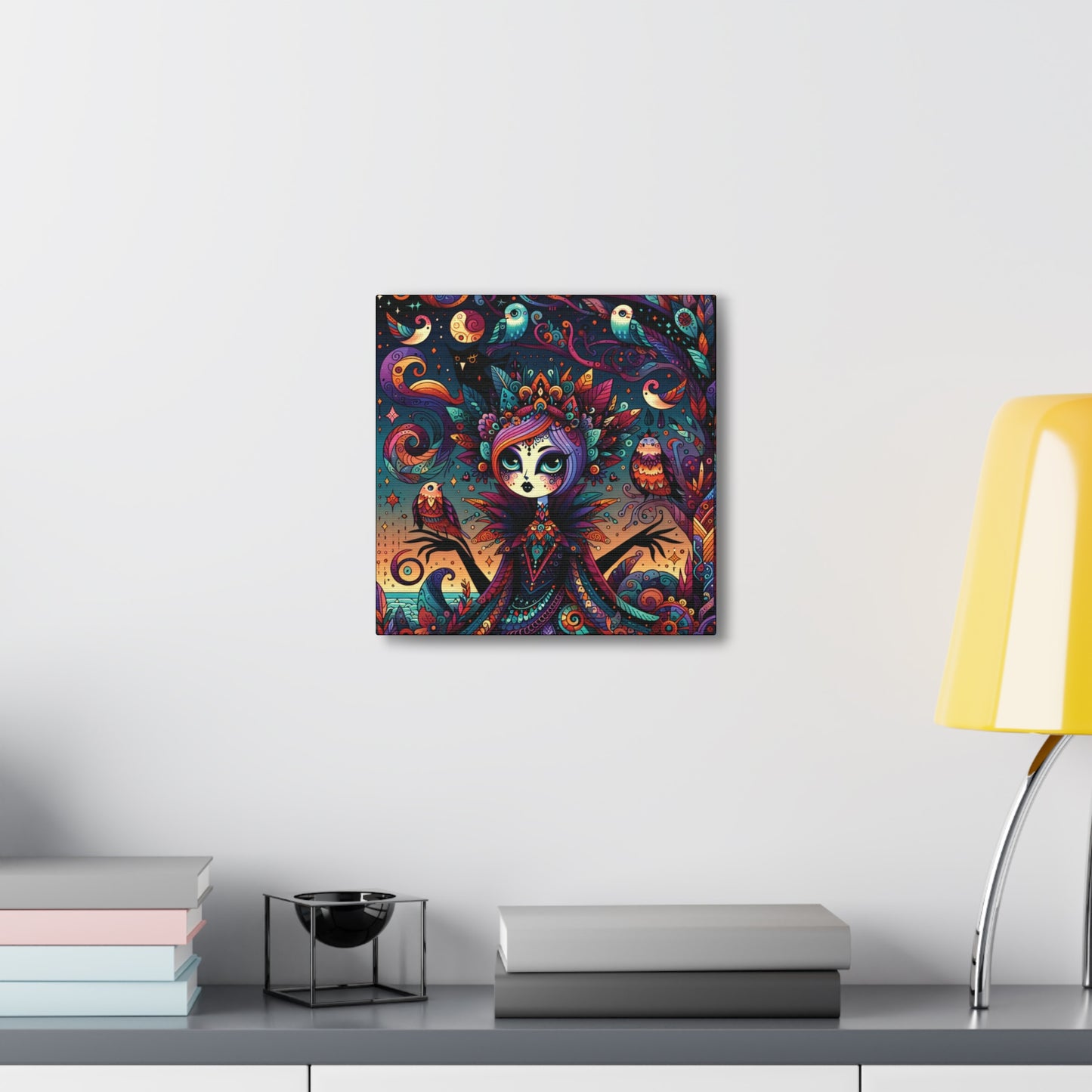 Goth in the Sunset Canvas Gallery Wrap