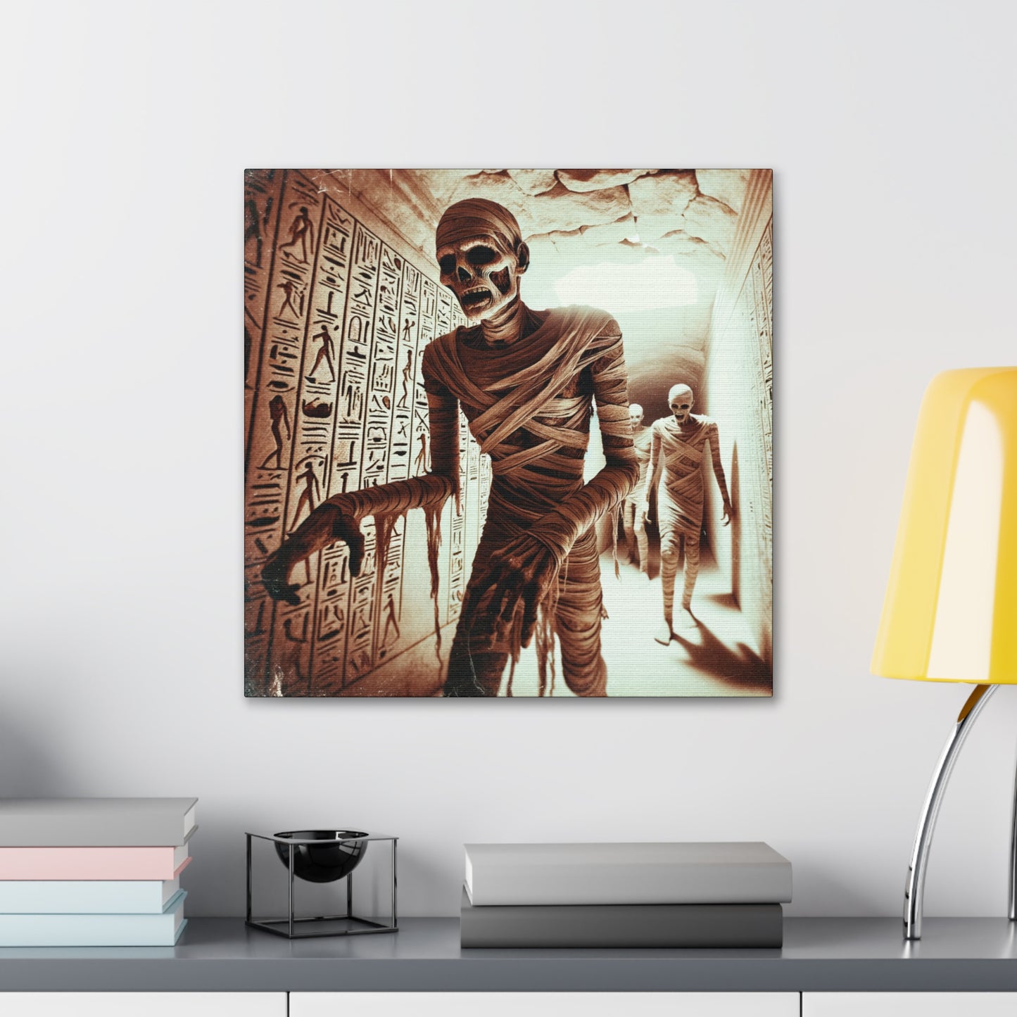 Mummy Horde Canvas Gallery Wrap