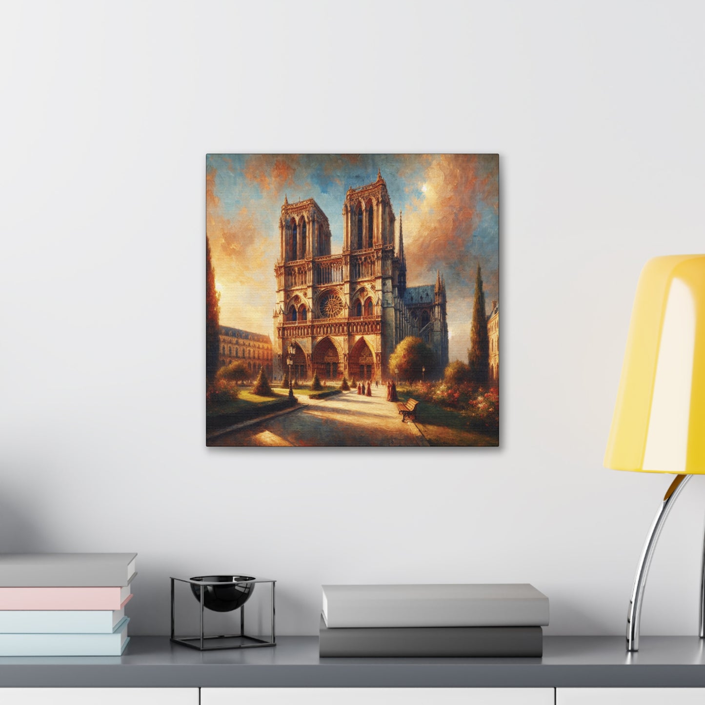Gothic Cathedral Canvas Gallery Wrap