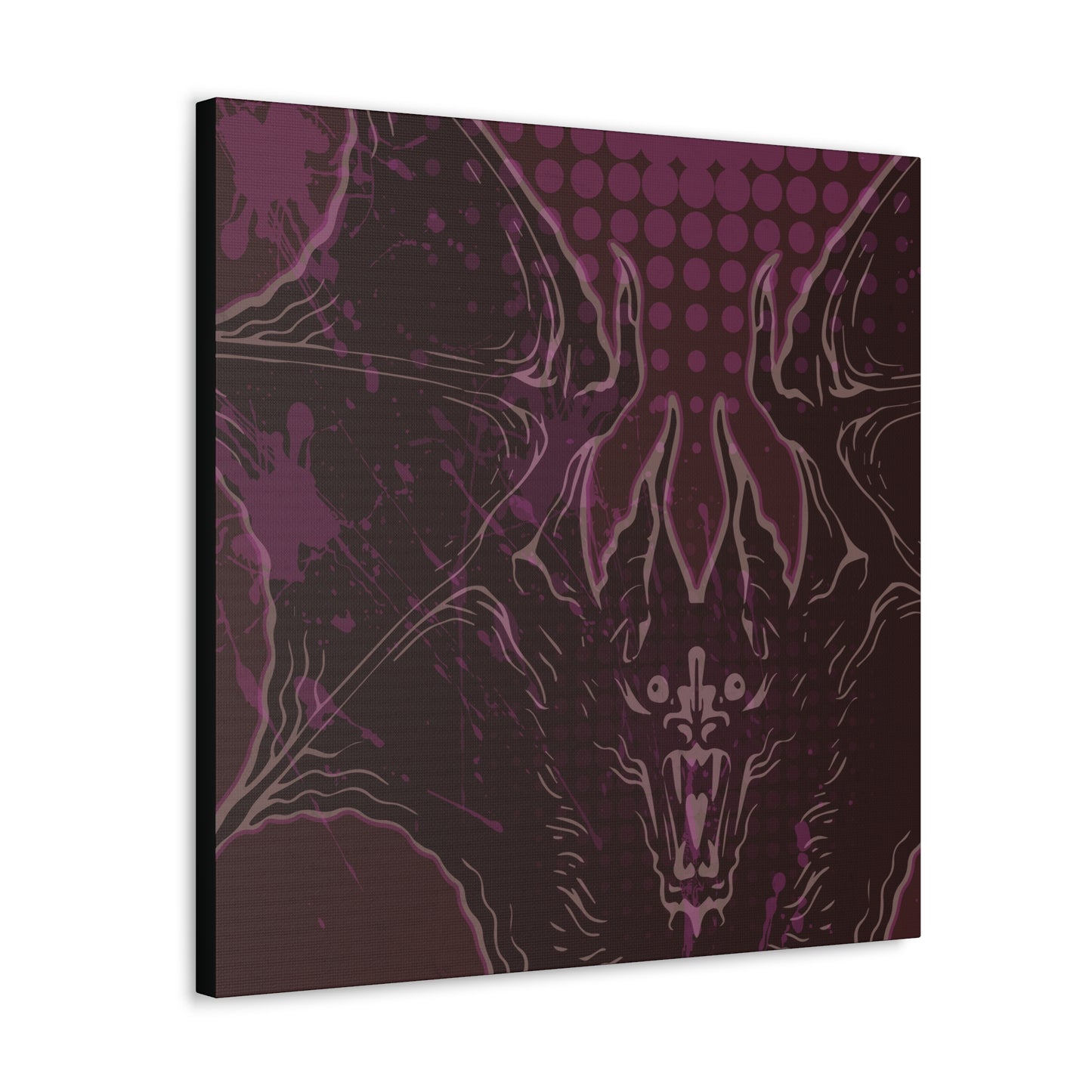 Vampire Bat Canvas Gallery Wrap