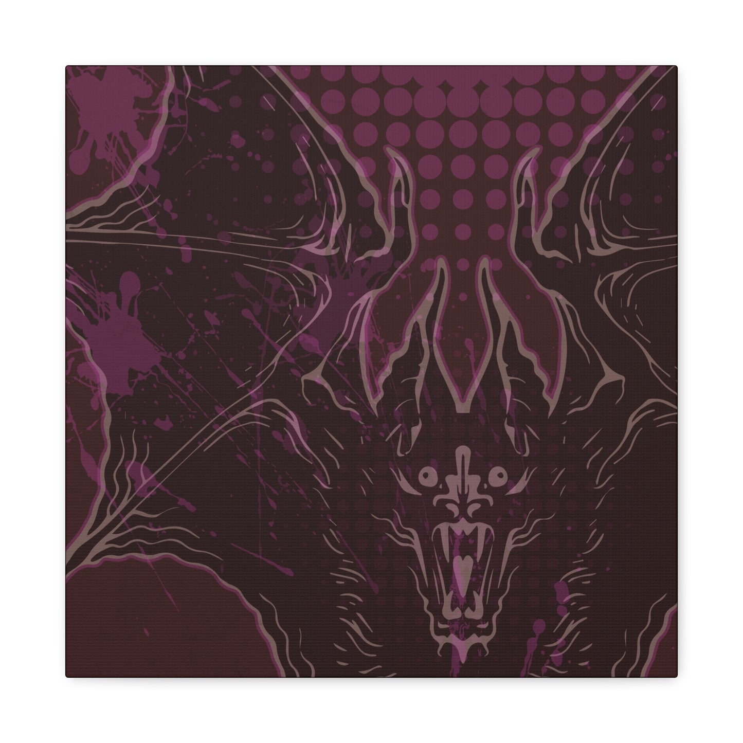 Vampire Bat Canvas Gallery Wrap